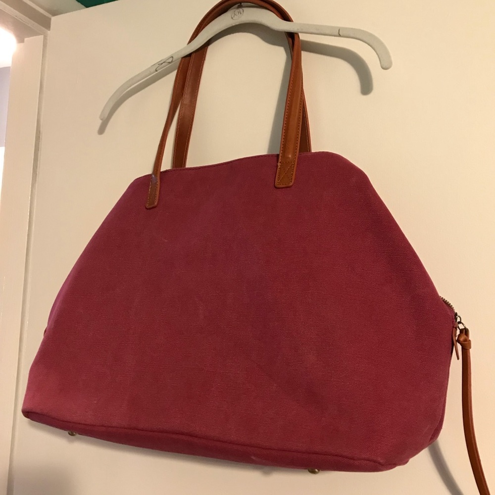Street Level Anchorage Solid Canvas Tote